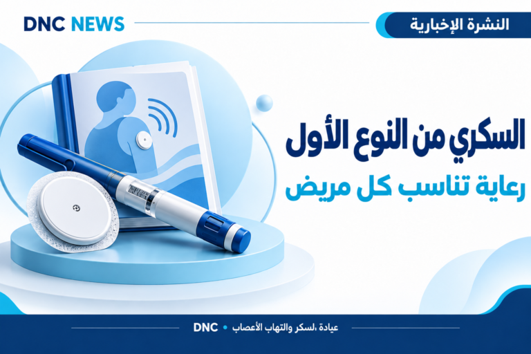 رسم توضيحي من DNC News: رعاية السكري النوع الأول: تحديث ADA وEASD للبالغين