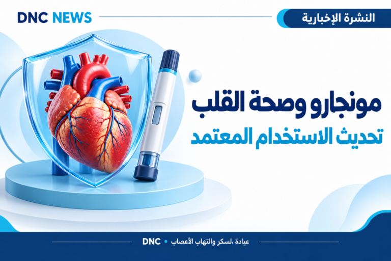 رسم توضيحي من DNC News: مونجارو وصحة القلب: تفاصيل الموافقة الأمريكية الجديدة